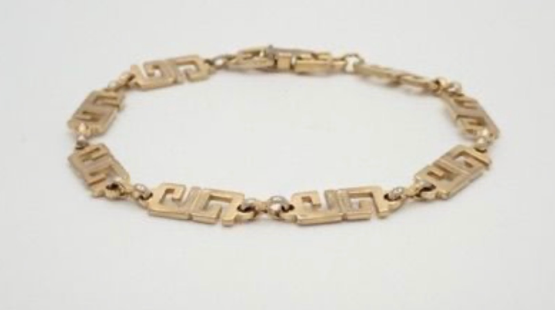 Givenchy Gold-Tone Bracelet — 19cm, Pre-Owned