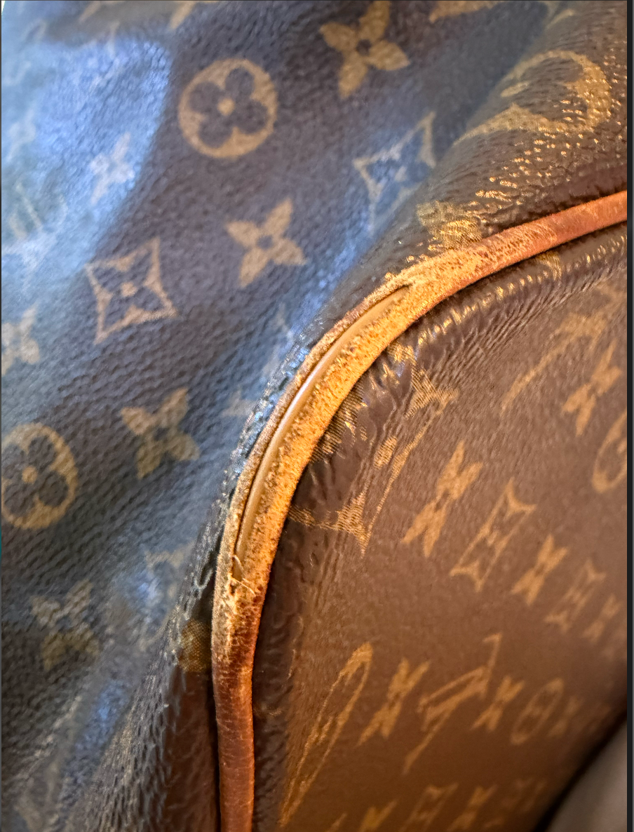 Louis Vuitton Palermo PM Tote Shoulder Bag — Monogram Canvas & Vachetta Leather
