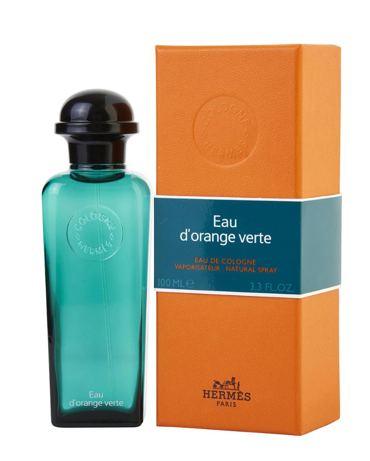 Hermès Eau d'Orange Verte Eau de Cologne 100ml bottle and box