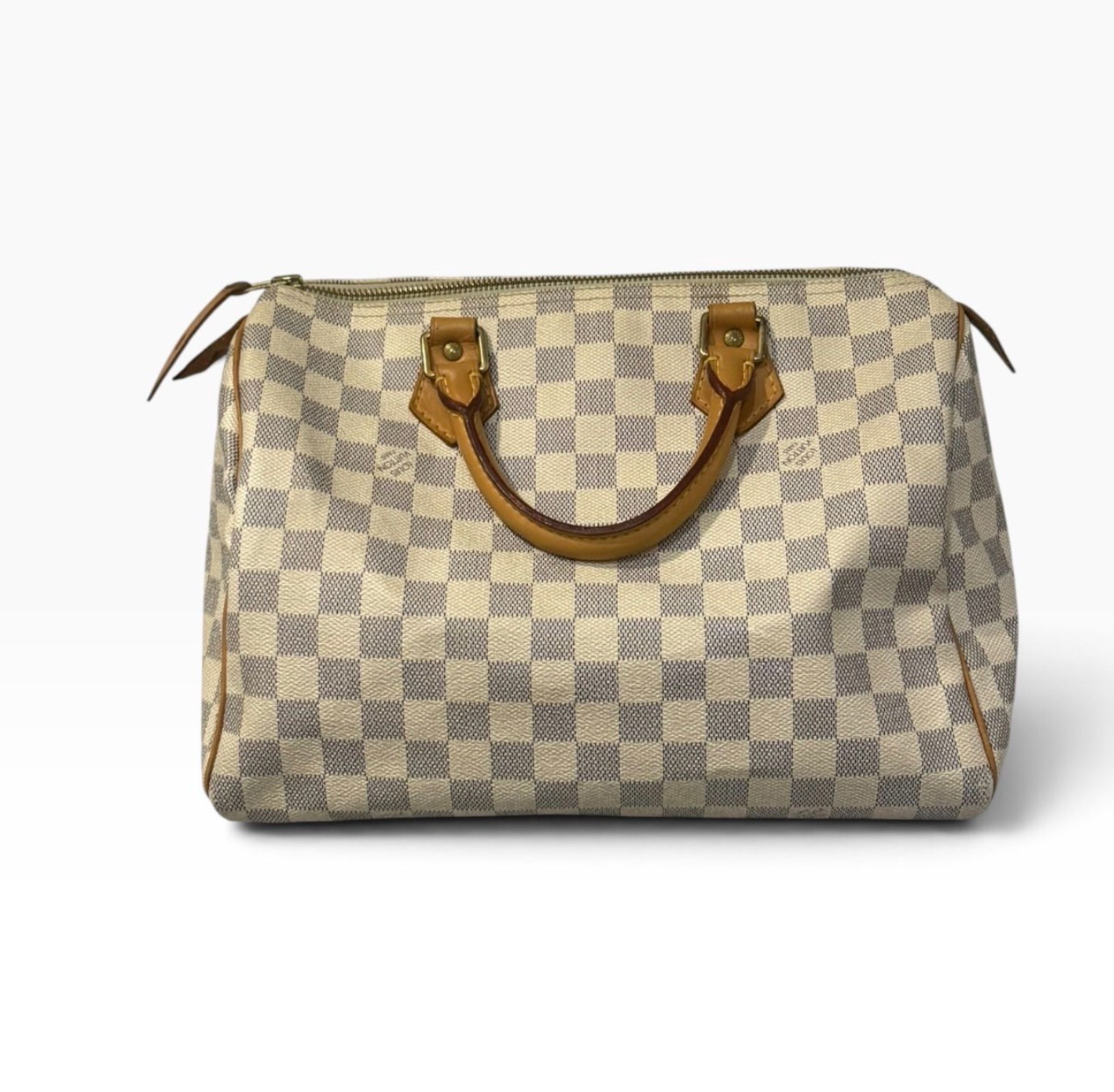 Louis Vuitton Damier Azur Speedy 30 - side view