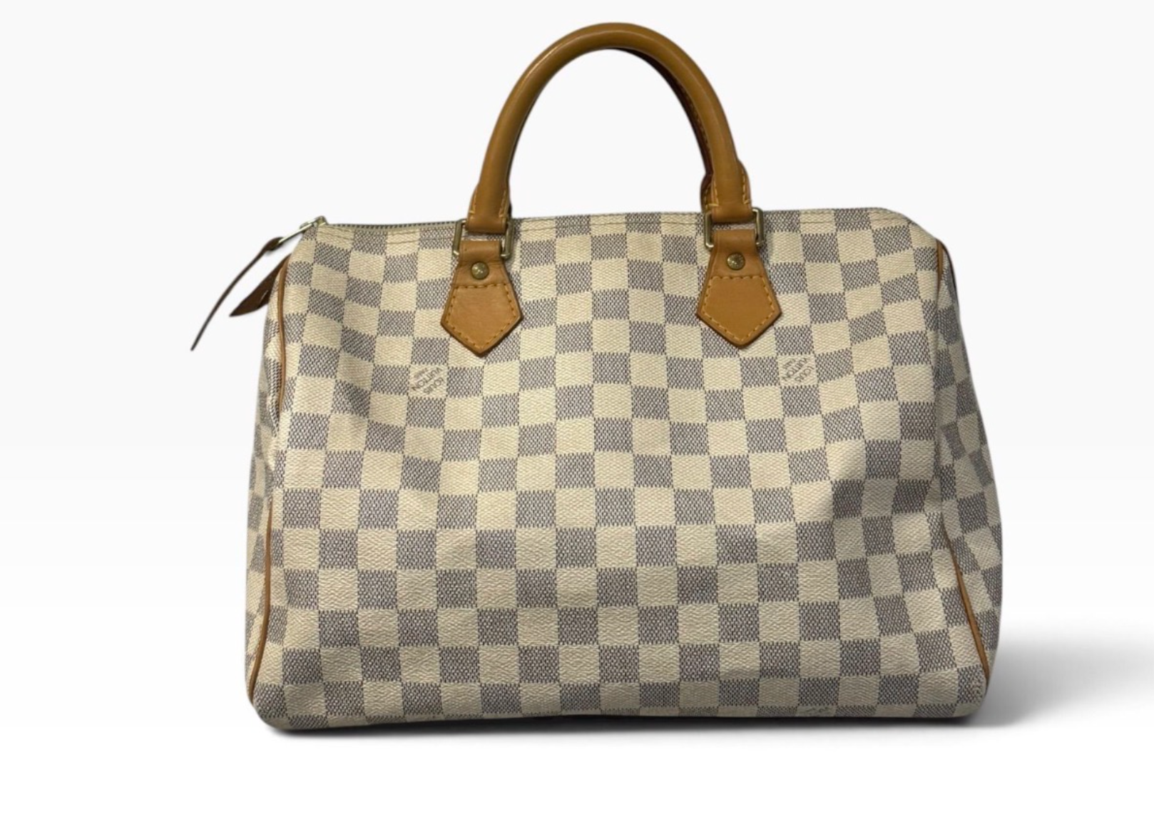 Louis Vuitton Damier Azur Speedy 30 - side view