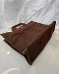 Hermès Herline PM tote bag brown - full view