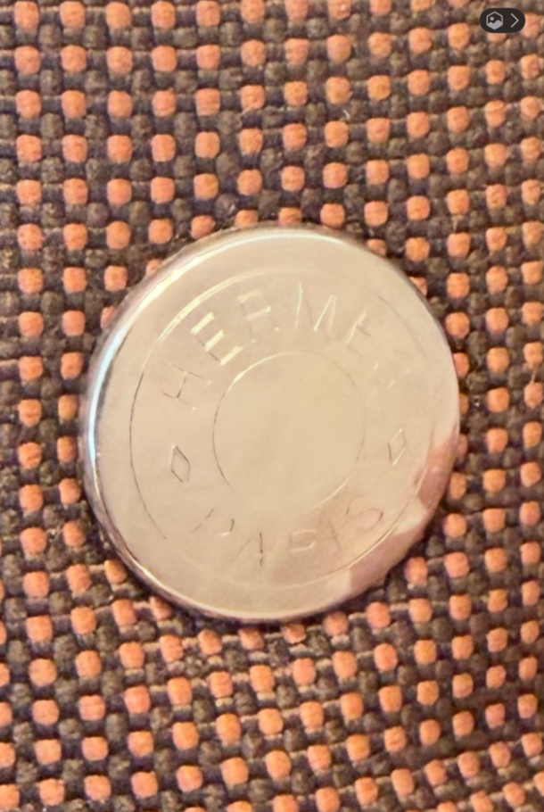 Hermès Herline PM tote bag brown - top view
