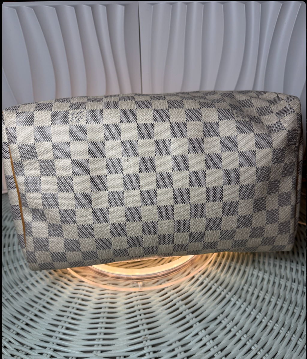 Louis Vuitton Damier Azur Speedy 30 - CheckCheck Certificate of Authenticity
