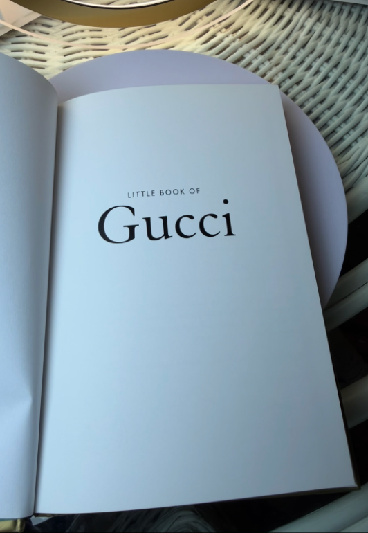 Little Book of Gucci title page interior