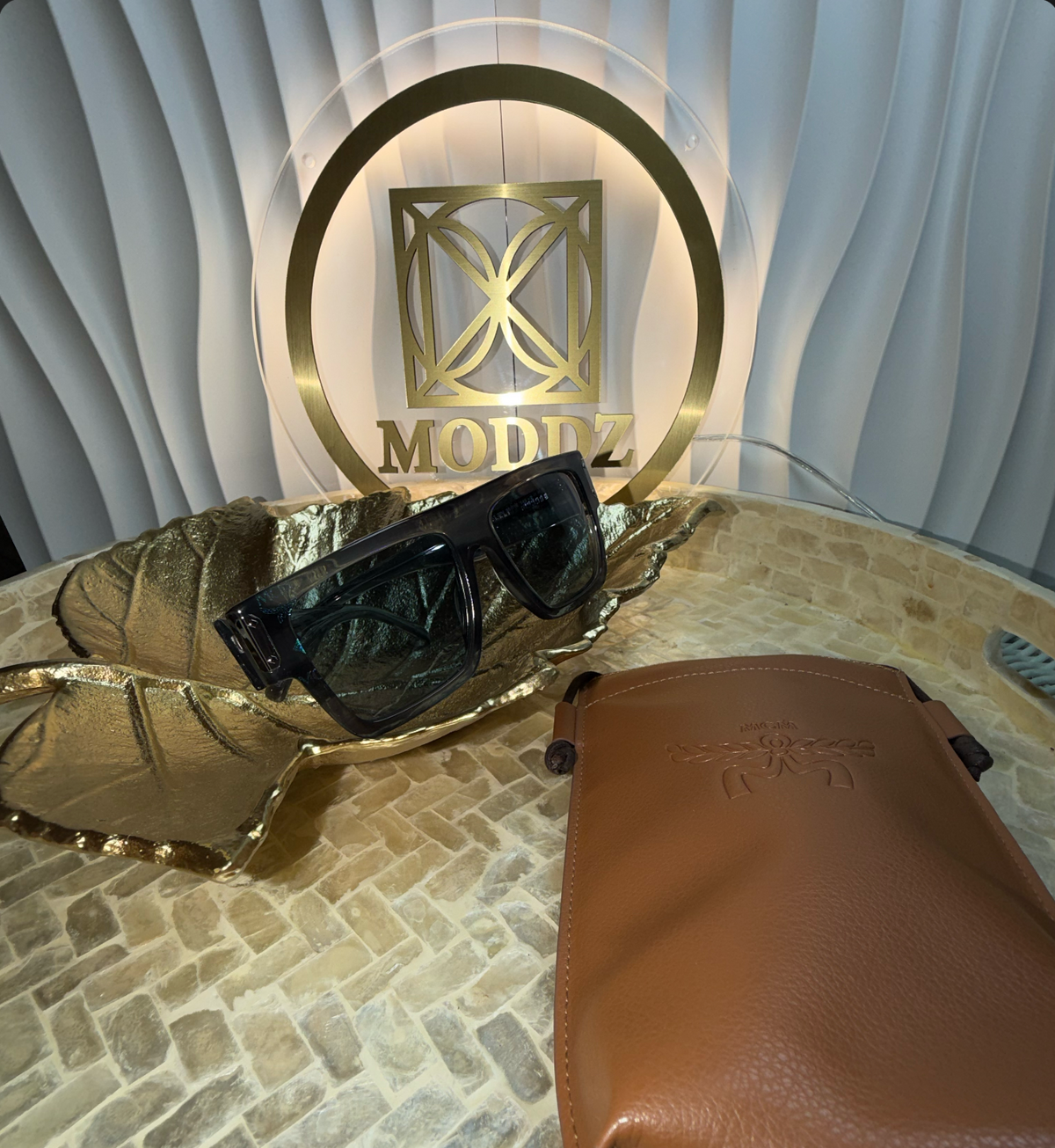MCM Sunglasses #207 with included brown MCM case