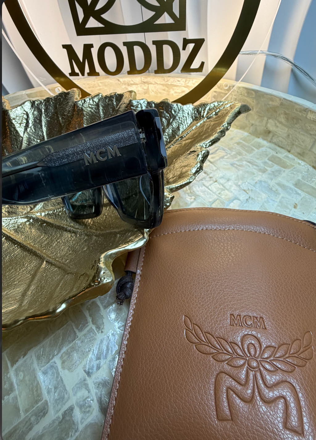 MCM Sunglasses #207 temple detail