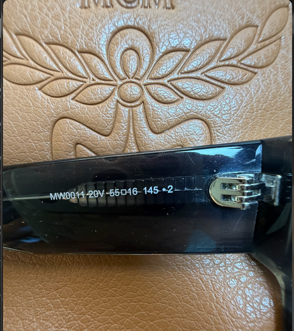 MCM Sunglasses #207 frame code detail
