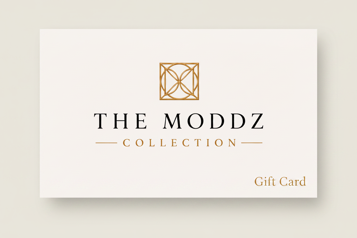 The MODDZ Collection luxury gift card