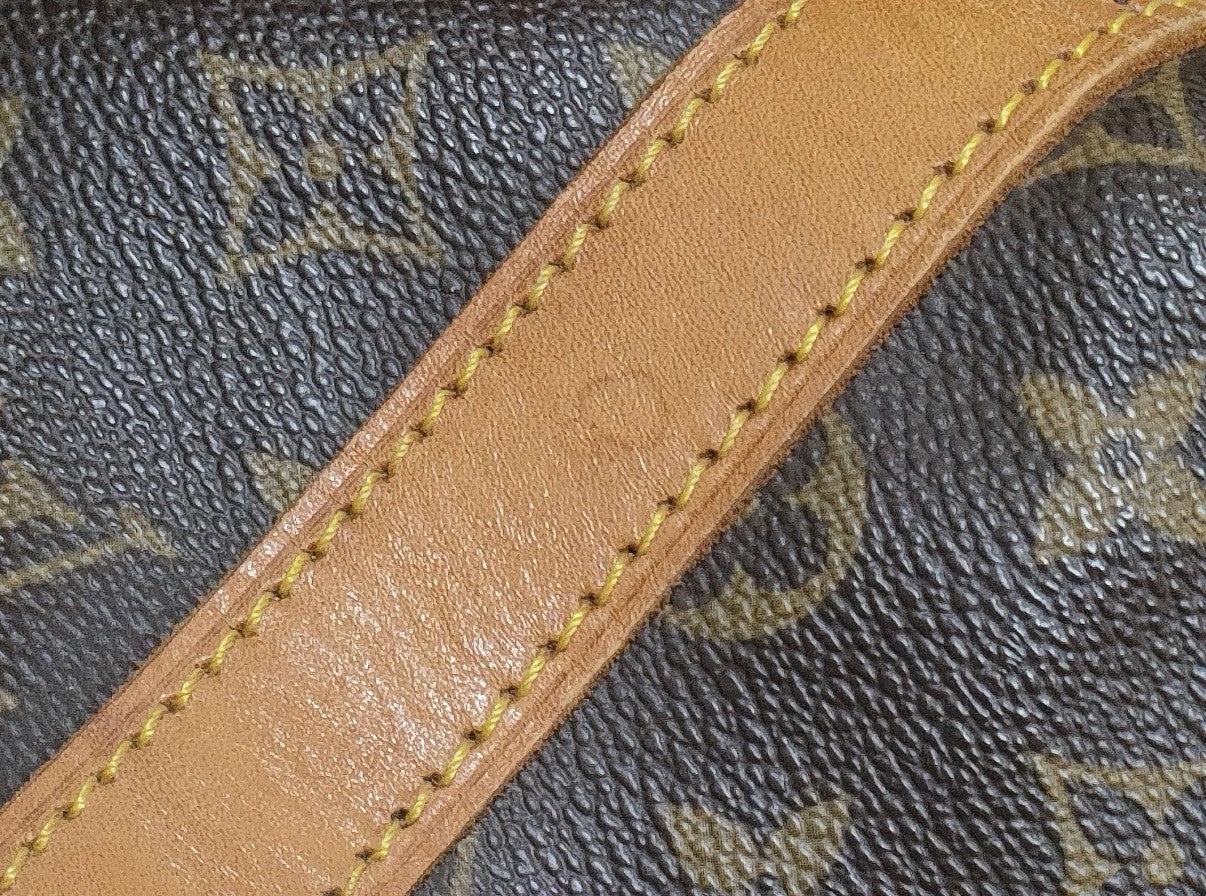 Authentic Louis Vuitton Keepall Bandouliere 50 Monogram Travel Duffle w/Lock Key
