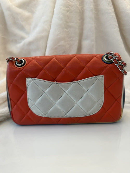 Chanel Small Cuba Limited Edition Color Flap Shoulder Bag Authenticated Pre-Owned