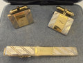 Christian Dior Cufflinks and Tie Clip