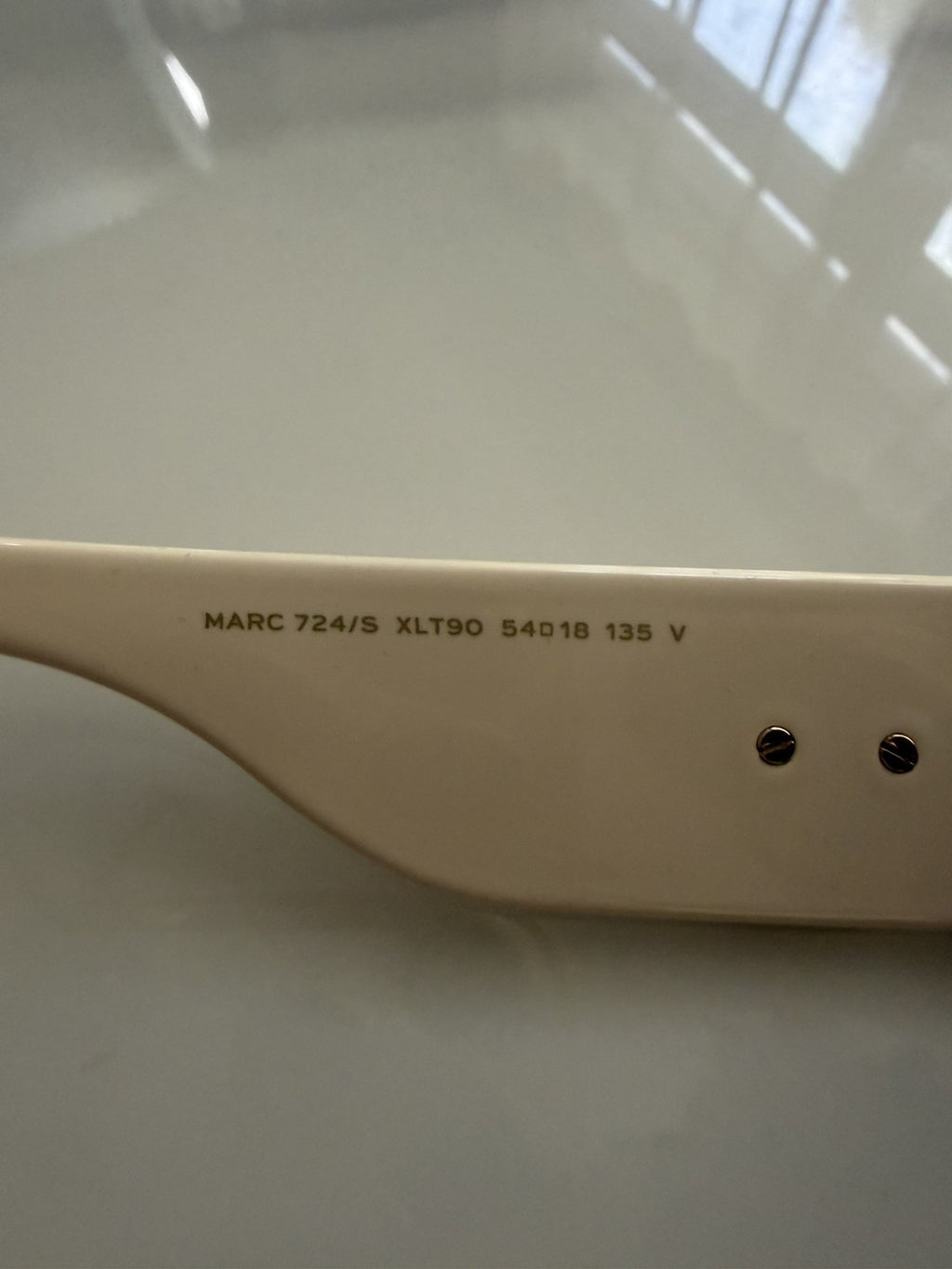 Marc Jacobs MARC 724/S XLT90 Oversized Square Cateye Tortoise w/Ivory Arms #161