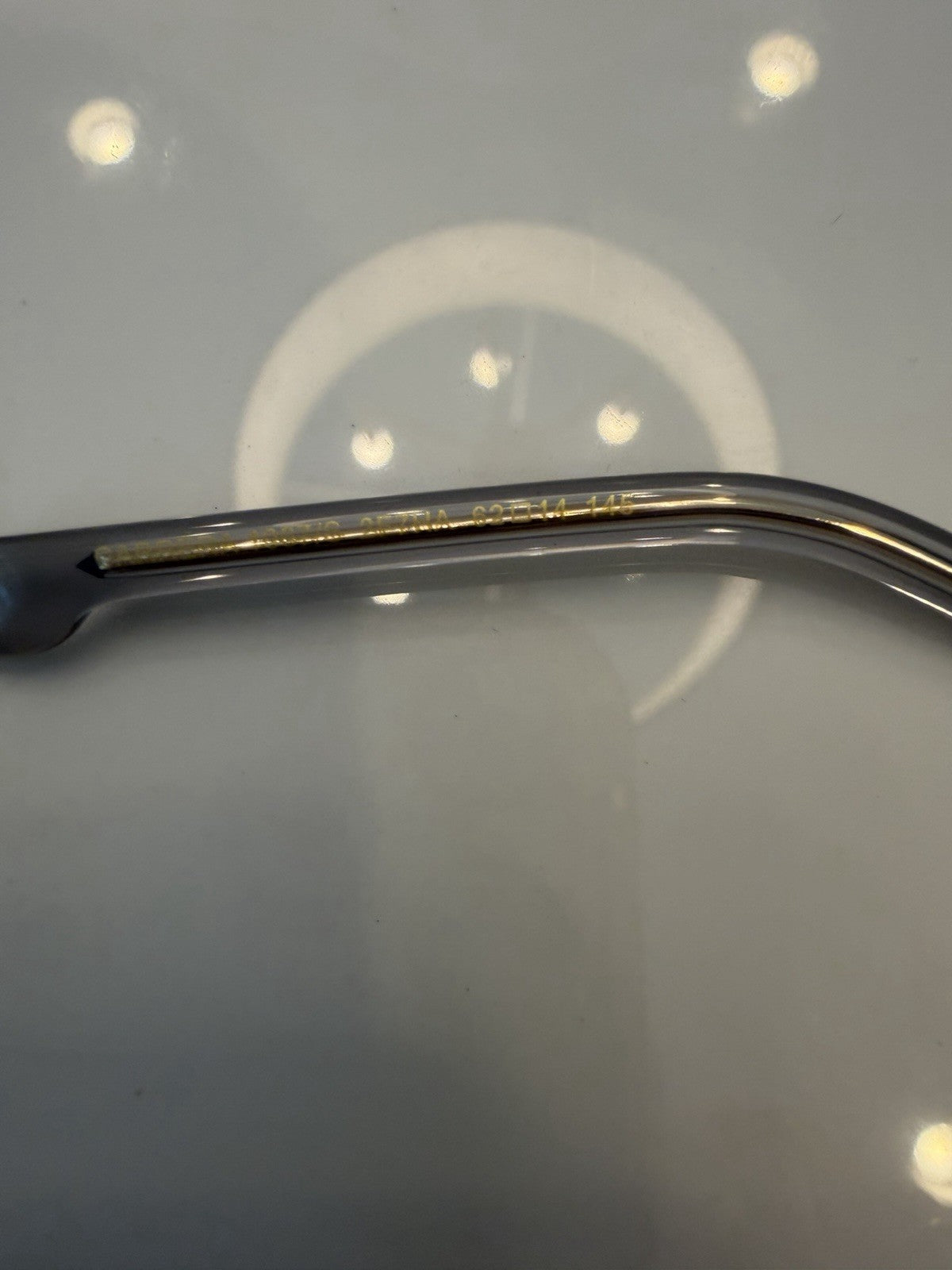 Carrera Aviators - Gold Metal Frames w/ Translucent Gray Temple Tips #295