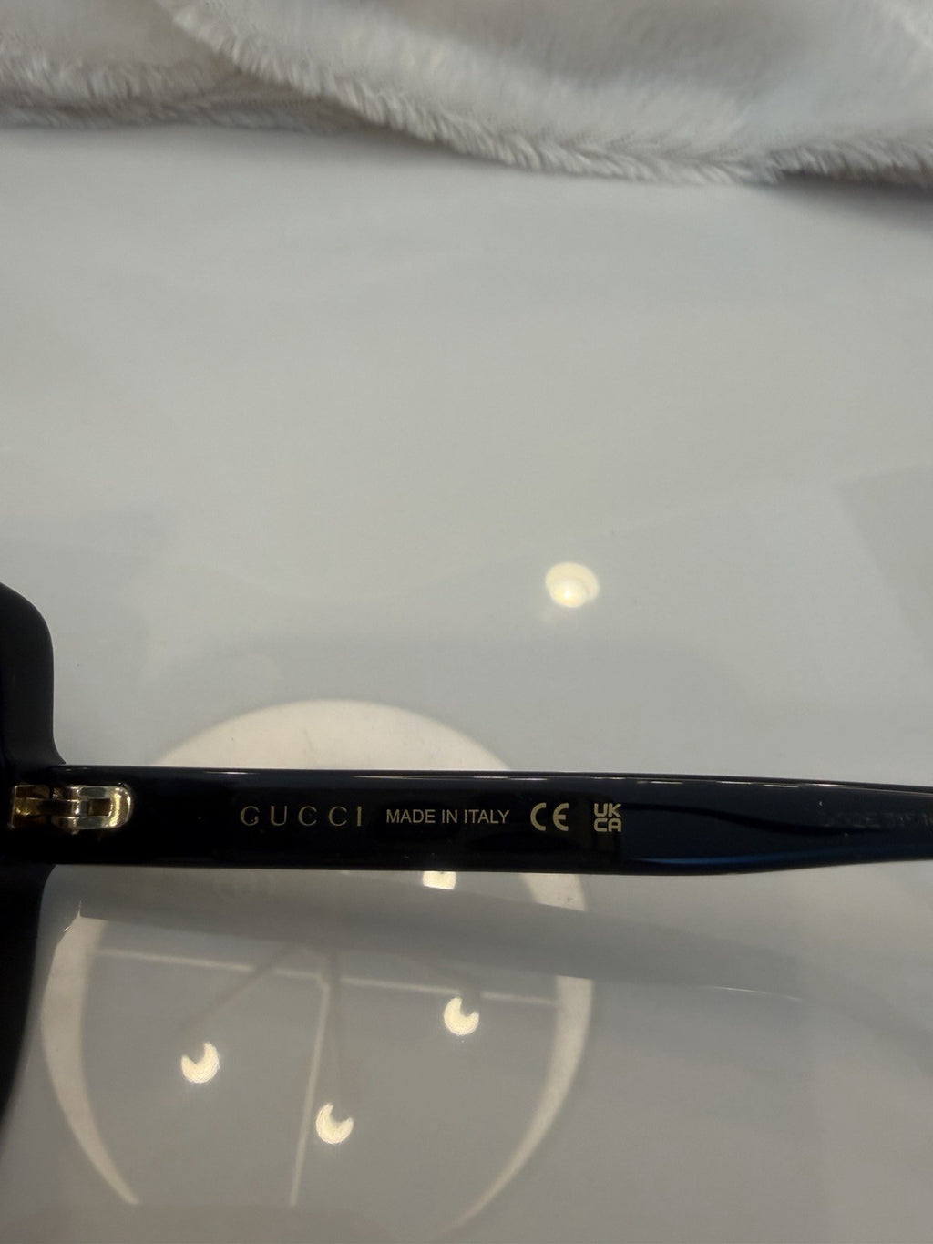 Gucci Square Framed Oversized Sunglasses w/GG - black #80
