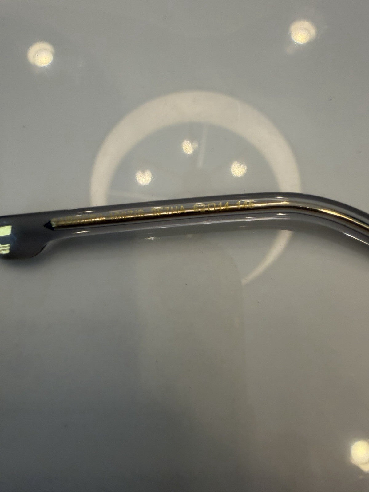Carrera Aviators - Gold Metal Frames w/ Translucent Gray Temple Tips #295