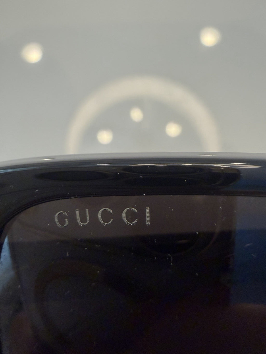Gucci Square Framed Oversized Sunglasses w/GG - black #80