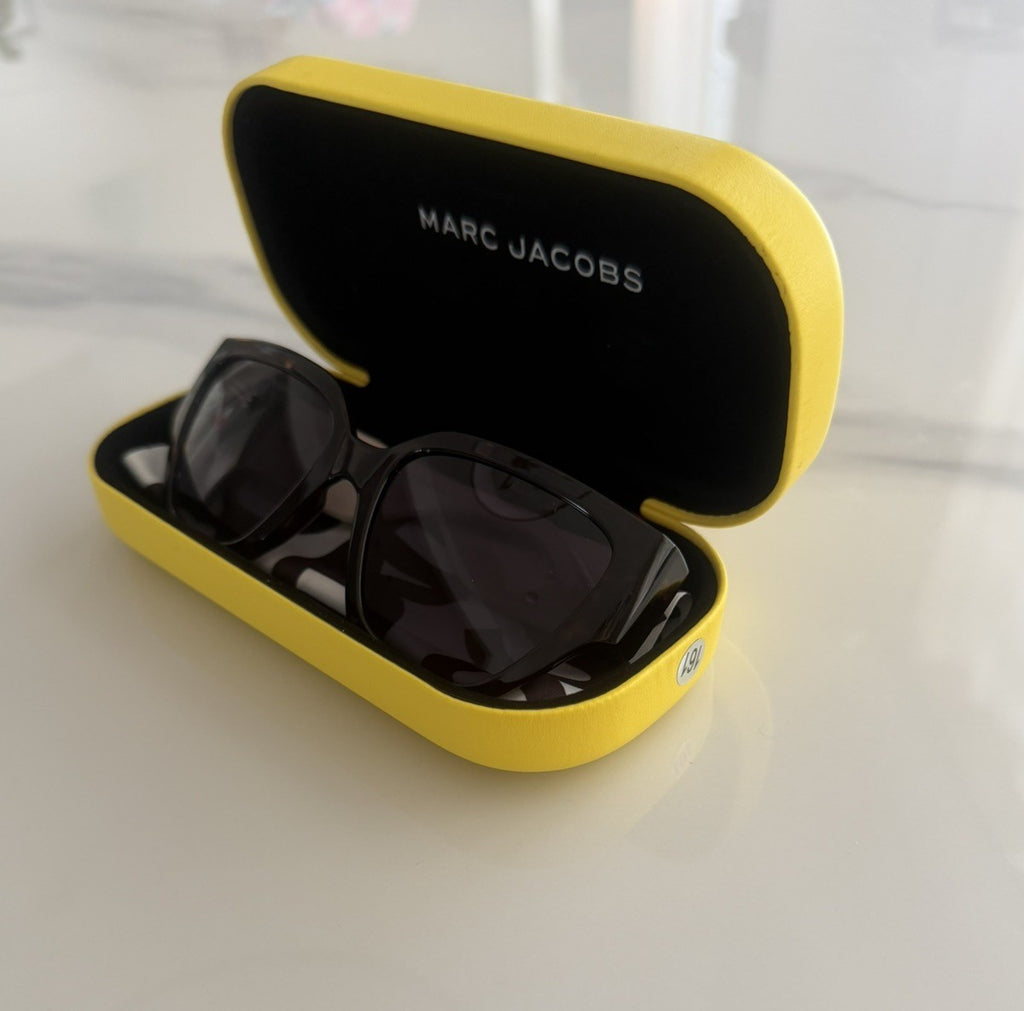 Marc Jacobs MARC 724/S XLT90 Oversized Square Cateye Tortoise w/Ivory Arms #161