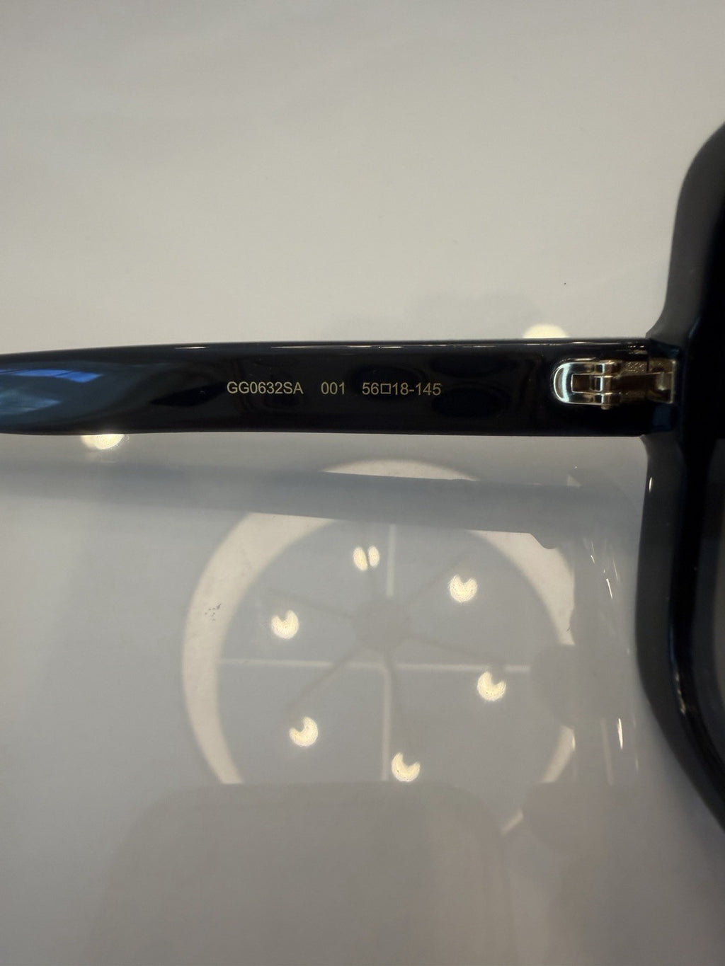 Gucci Square Framed Oversized Sunglasses w/GG - black #80