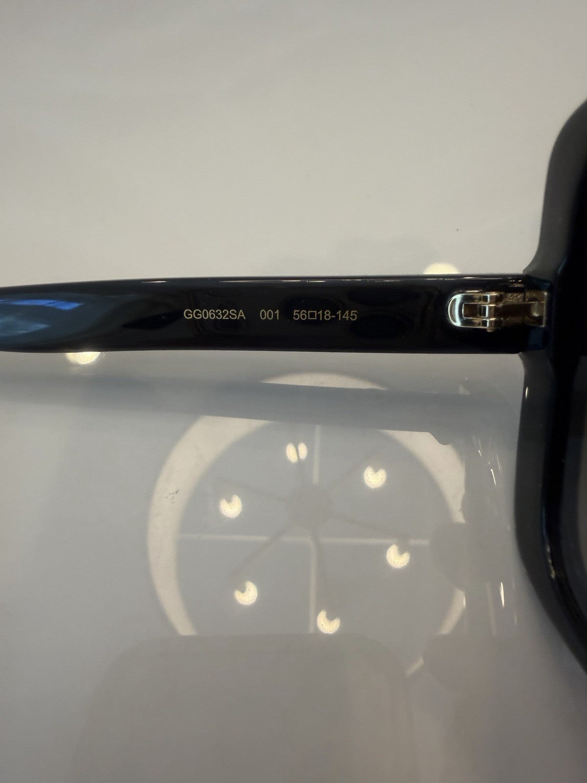 Gucci Square Framed Oversized Sunglasses w/GG - black #80