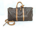 Authentic Louis Vuitton Keepall Bandouliere 50 Monogram Travel Duffle w/Lock Key