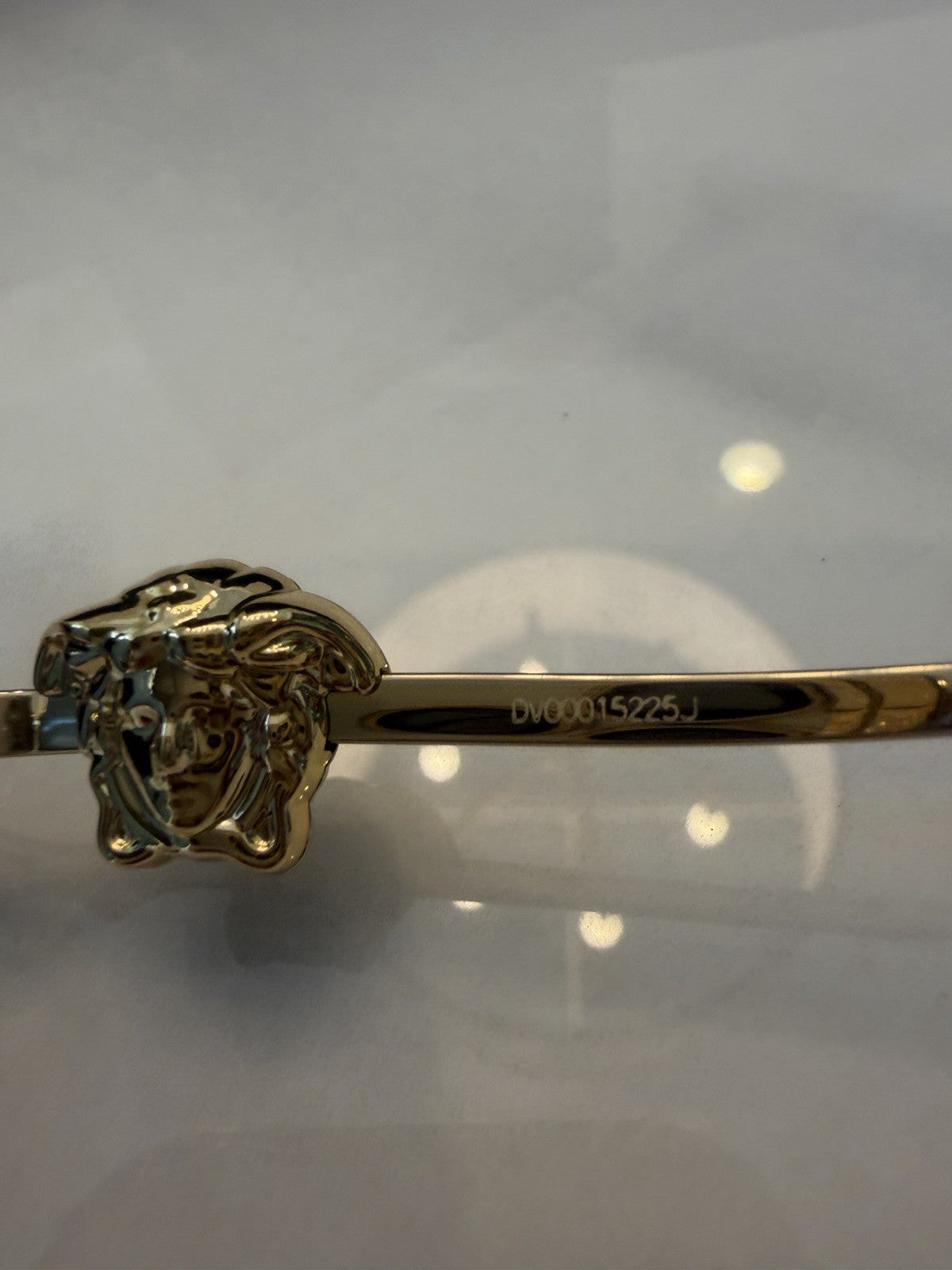 Versace Gold Framed Curved Arm #236