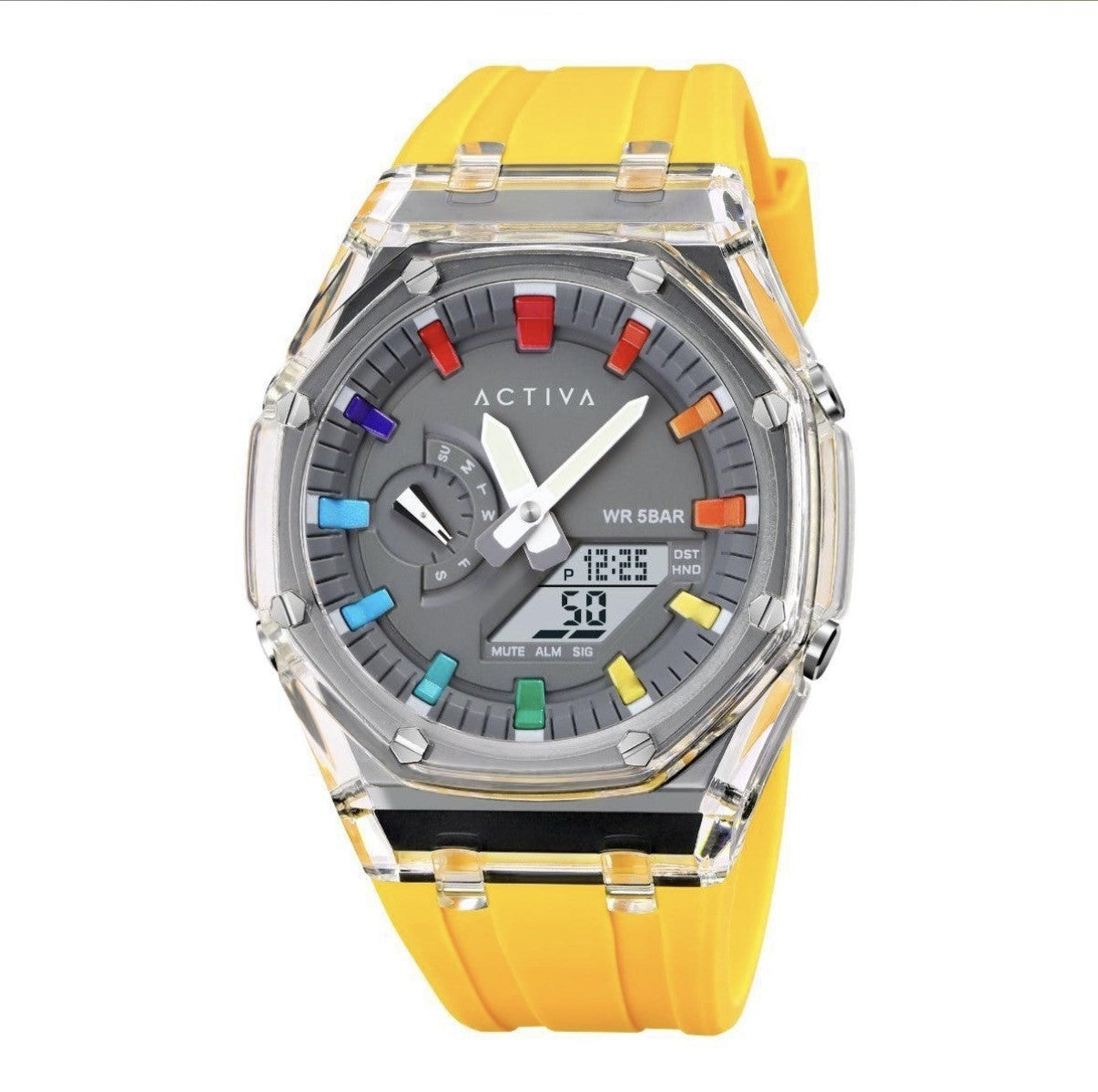 Activa Kaleido X Invicta Digital Sport Men’s Watch Yellow (ACW2100-002)